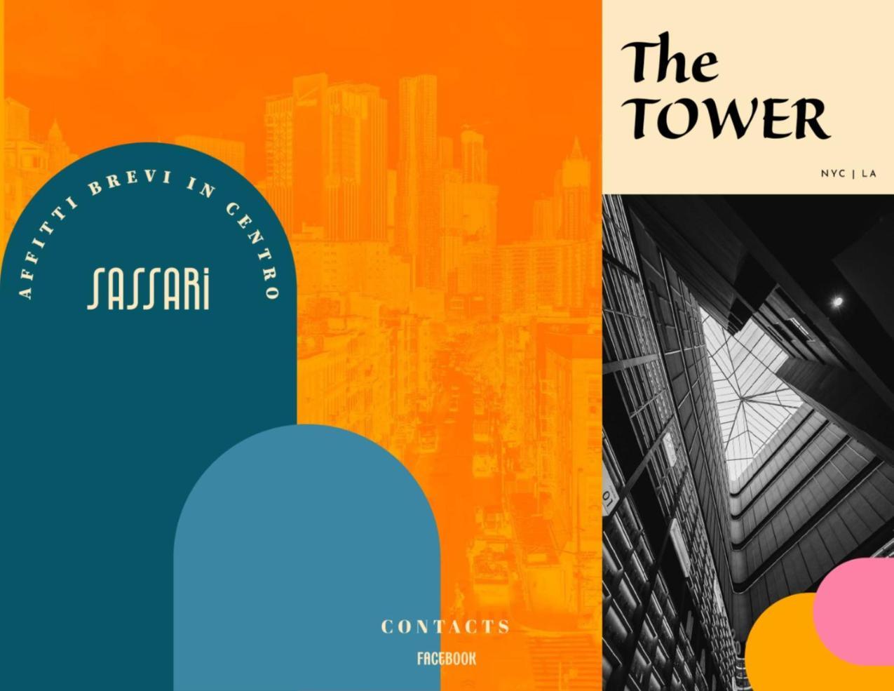 דירות סאסארי The Tower Centro - Piazza Castello מראה חיצוני תמונה